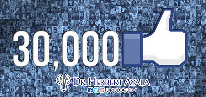 UrologoSV, 30000 seguidores en Facebook!